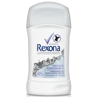 Дезодорант твердый Rexona женский Невидимая защита на черном и белом 40гр 